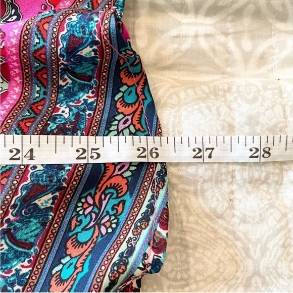 Show Me Your Mumu Bella Mini Dress in La Boheme Pink Small - Picture 11 of 12